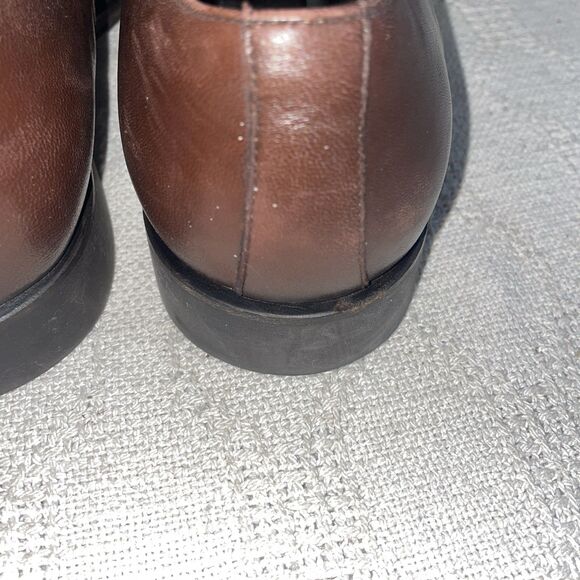 Monte Rosso Men’s Dress Loafers Size 11 M Brown Leather Business Formal City main image 12